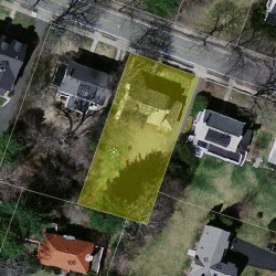 264 Mill St, Newton MA  02460-2436 aerial view