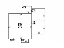14 Talbot St, Newton MA 02465-1659 floor plan
