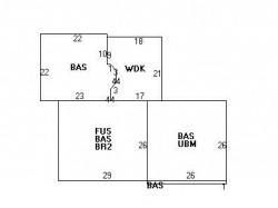 260 Woodward St, Newton MA 02468-2007 floor plan
