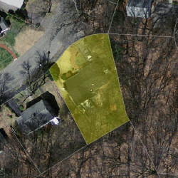 44 Colgate Rd, Newton MA  02462-1308 aerial view