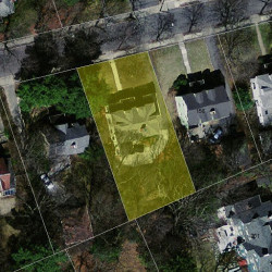 162 Mount Vernon St, Newton MA 02465-2517 aerial view