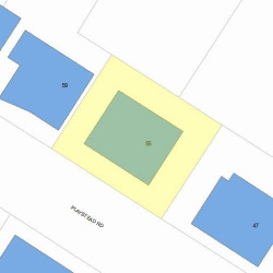 55 Playstead Rd, Newton MA 02458-2124 plot plan
