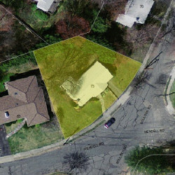 73 Wendell Rd, Newton MA 02459-2946 aerial view