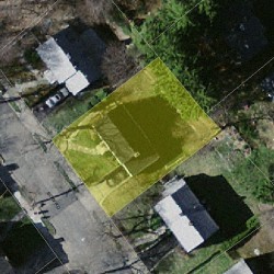 67 Bow Rd, Newton MA 02459-2555 aerial view