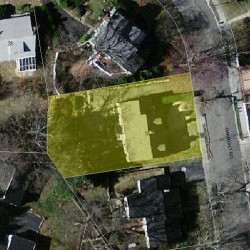 55 Oakmont Rd, Newton MA 02459-2530 aerial view