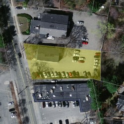 862 Walnut St, Newton MA 02459-1756 aerial view