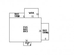 264 Homer St, Newton MA  02459-1413 floor plan
