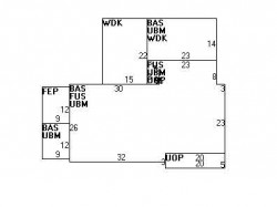 73 Concolor Ave, Newton MA  02458-2511 floor plan
