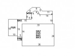80 Hillside Ave, Newton MA 02465-2544 floor plan