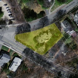 192 Pine Ridge Rd, Newton MA  02468-1511 aerial view