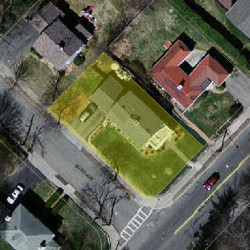 429 Waltham St, Newton MA 02465-1939 aerial view