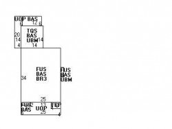 74 Erie Ave, Newton MA 02461-1514 floor plan