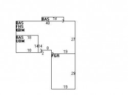 194 Moffat Rd, Newton MA  02468-1128 floor plan