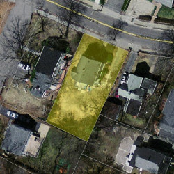 274 Auburndale Ave, Newton MA 02466-1622 aerial view