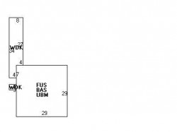 276 Cherry St, Newton MA  02465-1605 floor plan