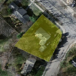 39 Wheeler Rd, Newton MA  02459-2619 aerial view