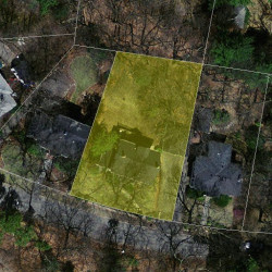 347 Waban Ave, Newton MA 02468-1349 aerial view