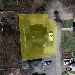 12 Duncan Rd, Newton MA 02465-2208 aerial view