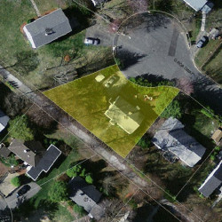 16 Van Wart Path, Newton MA 02459-3722 aerial view