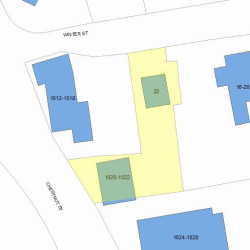 1020 Chestnut St, Newton MA 02464-1104 plot plan