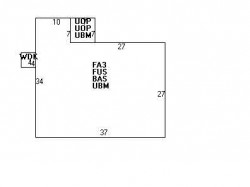 66 Cloverdale Rd, Newton MA 02461-1811 floor plan
