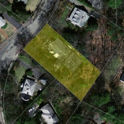 70 Collins Rd, Newton MA 02468-2210 aerial view