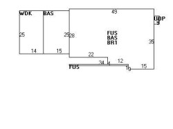 70 Clements Rd, Newton MA 02458-2618 floor plan