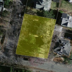 176 Oakleigh Rd, Newton MA  02458-2224 aerial view