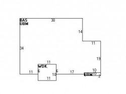 11 River St, Newton MA  02465-1835 floor plan