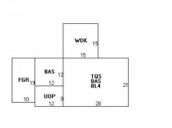 157 Day St, Newton MA 02466-2921 floor plan