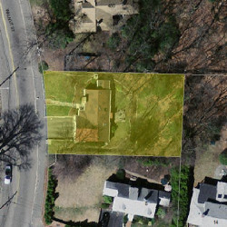 486 Walnut St, Newton MA  02460-2279 aerial view