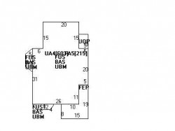 17 Otis St, Newton MA  02460-1802 floor plan