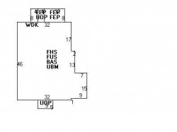 1874 Washington St, Newton MA  02466-3008 floor plan