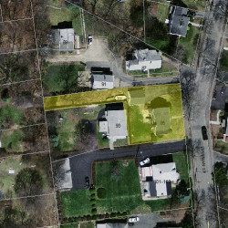 95 Freeman St, Newton MA 02466-1212 aerial view
