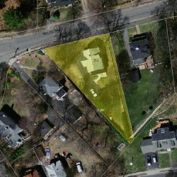 362 Wolcott St, Newton MA 02466-1533 aerial view