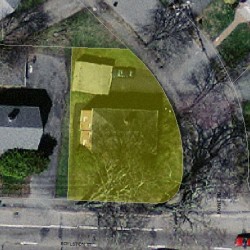 697 Boylston St, Newton MA 02461-1805 aerial view