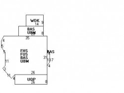 111 Grasmere St, Newton MA  02458-2212 floor plan