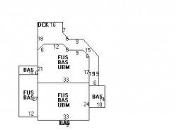 15 Country Club Rd, Newton MA 02459-3021 floor plan