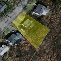 36 Kingston Rd, Newton MA 02461-1014 aerial view