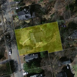 18 Chester St, Newton MA 02461-1416 aerial view