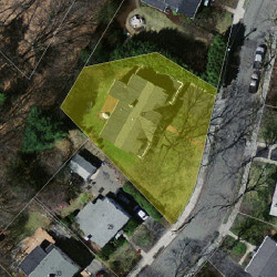 17 Beverly Rd, Newton MA 02461-1112 aerial view