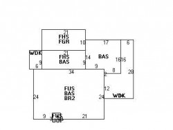 100 Homer St, Newton MA 02459-1517 floor plan