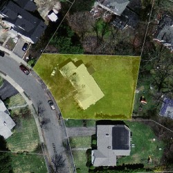 51 Ruane Rd, Newton MA 02465-2627 aerial view