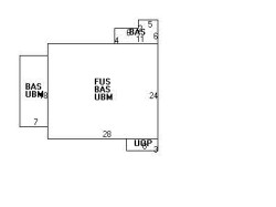 147 Winchester St, Newton MA 02461-2129 floor plan