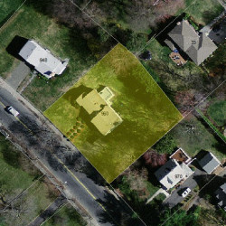 960 Dedham St, Newton MA 02459-3451 aerial view