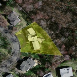 44 Farina Rd, Newton MA 02459-2860 aerial view