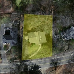 350 Quinobequin Rd, Newton MA 02468-2104 aerial view