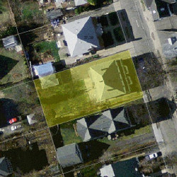 41 Faxon St, Newton MA 02458-1034 aerial view