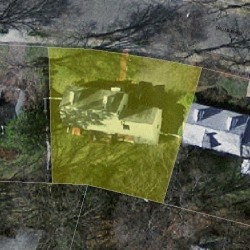 12 Truman Rd, Newton MA 02459-2641 aerial view