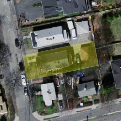 86 Bourne St, Newton MA 02466-1722 aerial view